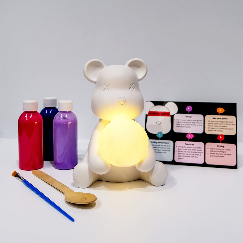 DIY FLUID Night Light Bear Kit The Fluid Project